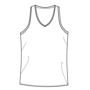 Moldes de confeccion para DAMA Remeras Camiseta basketball 9376